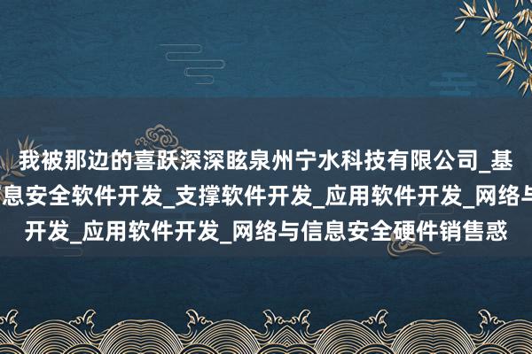 我被那边的喜跃深深眩泉州宁水科技有限公司_基础软件开发_网络与信息安全软件开发_支撑软件开发_应用软件开发_网络与信息安全硬件销售惑